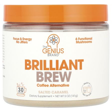 Brelliant Brew, Заменитель кофе, Соленая карамель, 141 г(5 унций)