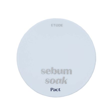 Компактная минеральная матирующая пудра ETUDE Sebum Soak Pact