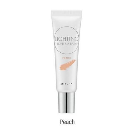 Корректирующая основа под макияж  MISSHA Lighting Tone Up Base SPF30 PA++ PEACH