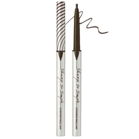 Водостойкая подводка-карандаш для глаз CLIO Sharp So Simple Pencil Liner