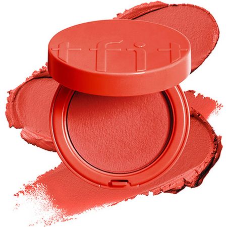 Румяна-кушон с бархатным финишем TFIT Fluffy Velvet Cushion Blush R01 Bright Red