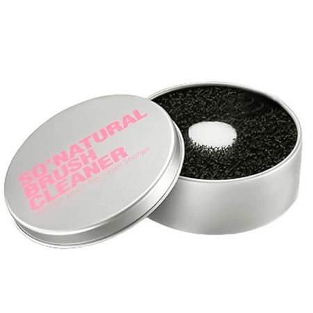 Сухой спонж для быстрой чистки кистей So Natural Brush Cleaner