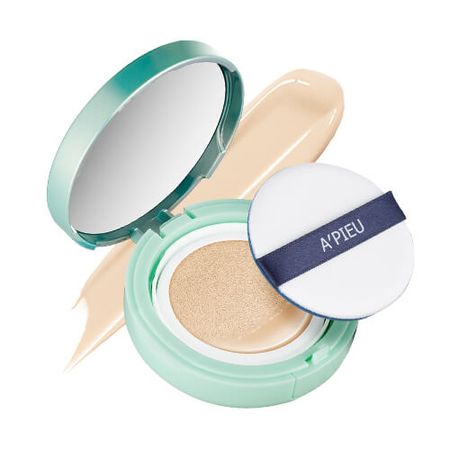 Матирующий воздушный тональный кушон Apieu Cushion Pposong SPF50+/PA+++ - No. 13