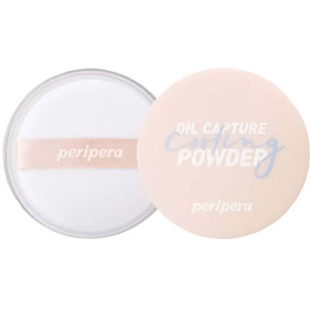 Матирующая пудра для лица с охлаждающим эффектом Peripera Oil Capture Cooling Powder
