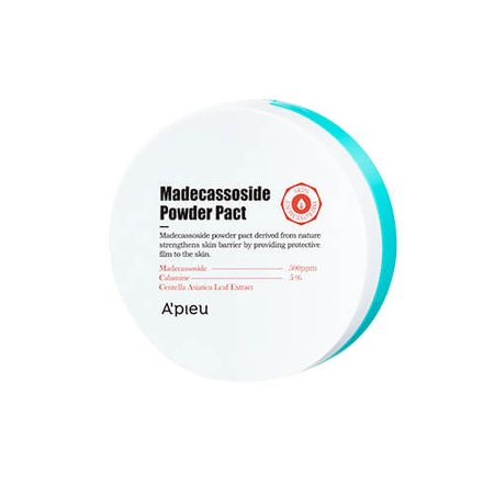 Компактная матирующая пудра для проблемной кожи A'pieu Madecassoside Powder Pact