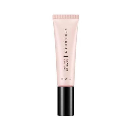 Сияющая база под макияж с шиммером MISSHA Strobeam Starter (Pink Light)