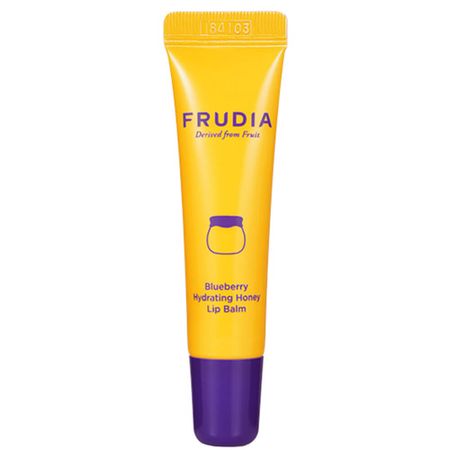 Увлажняющий бальзам для губ с мёдом и черникой Frudia Blueberry Hydrating Honey Lip Balm