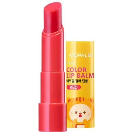 Детский оттеночный бальзам для губ Atopalm Kids Color Lip Balm Red