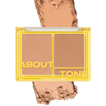 Пудровый контуринг для лица About Tone Turn On Shade Shading 01 Warm Shade