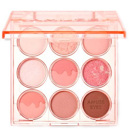 Палетка нюдовых теней для век AMUSE Eye Color Palette 01 Warm Boksoonga