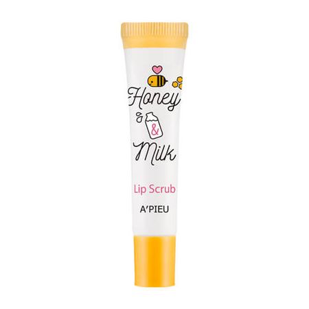 Молочно-медовый скраб для губ  A'Pieu Honey & Milk Lip Scrub