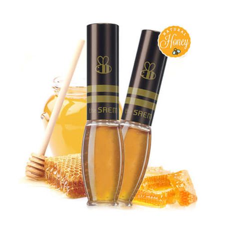 Медовая эссенция для губ с экстрактом алоэ The Saem Saemmul Honey Essence