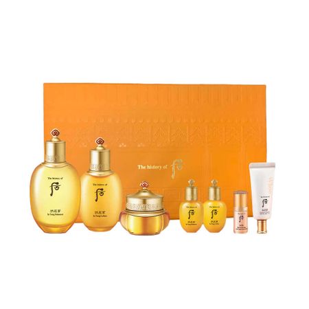 Премиум-набор для зрелой кожи с санскрином The History of Whoo Gongjinhyang Special 3pcs Set