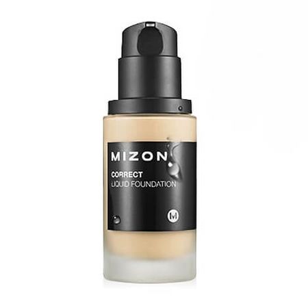 Тональная основа Mizon Correct Liquid Foundation 21 Light Beige