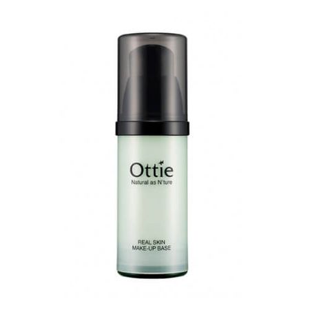 Кремово-пудровая увлажняющая база под макияж Ottie Real Skin Make-Up Base - Green (Мятный)