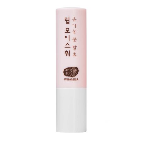 Бальзам для губ с цветочными ферментами Whamisa Organic Flowers Lip Moisture