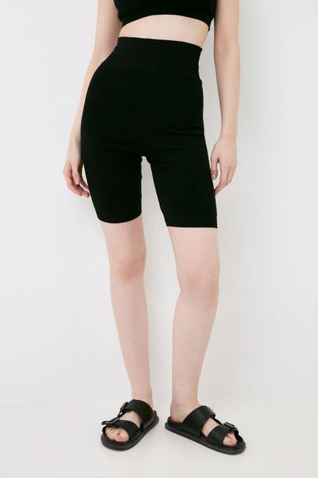 Шорты на эластичном поясе облегающие KSI KSI