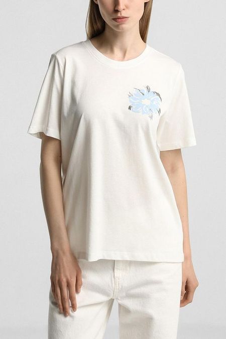 Футболка хлопковая с принтом sOliver 1567₽