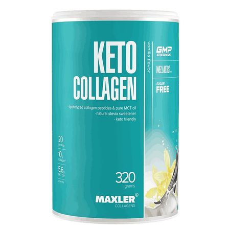 Макслер Кето Коллаген Пор.320Г Ваниль