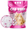 Наполнитель для кошачьего туалета Cat Step Crystal Pink силикагелевый, 3,8 л