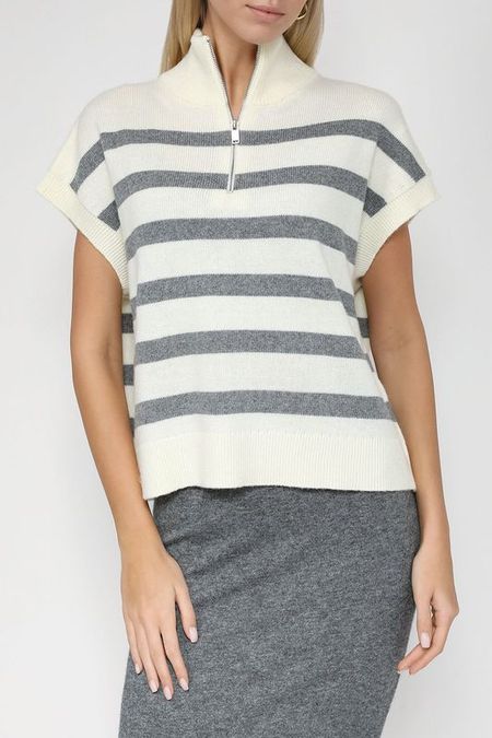 Жилет с воротником на молнии SABRINA SCALA 2590₽