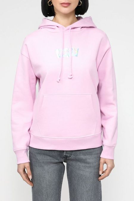 Хлопковое худи с карманом LEVIS 4940₽