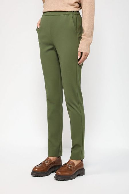 Однотонные брюки на эластичном поясе Emme Marella 5270₽