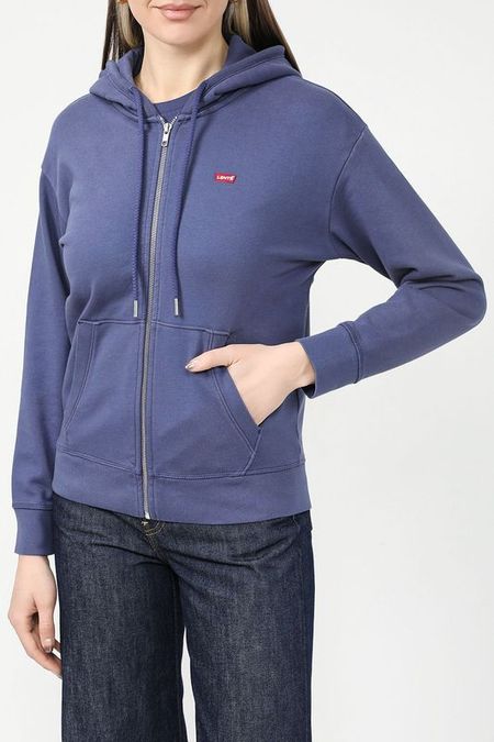 Хлопковая толстовка с капюшоном LEVIS 7690₽