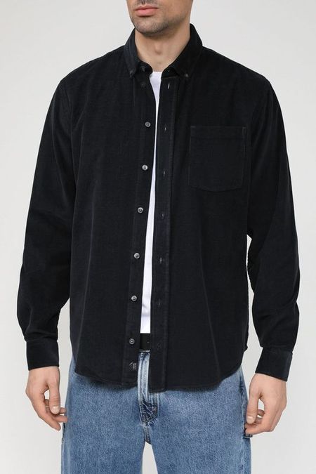 Вельветовая рубашка с карманом Casual Friday