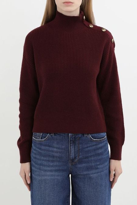 Джемпер с воротником на пуговицах Guess 6140₽