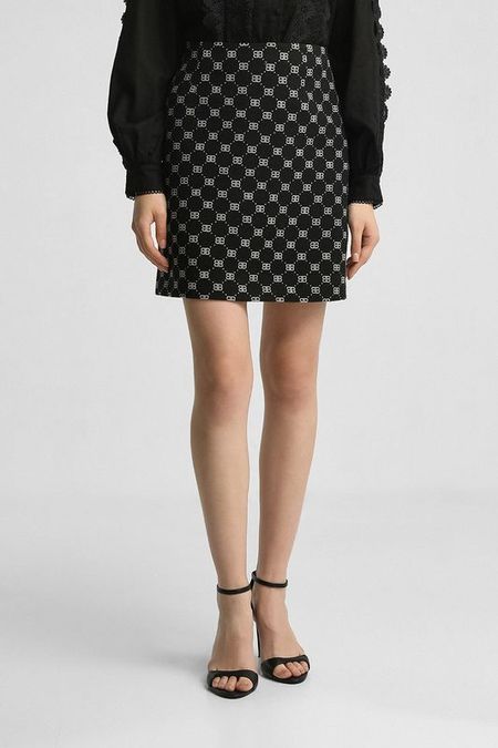Юбка мини с принтом BELUCCI 6290₽