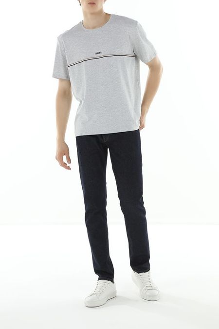 Футболка хлопковая пижамная BOSS 6990₽