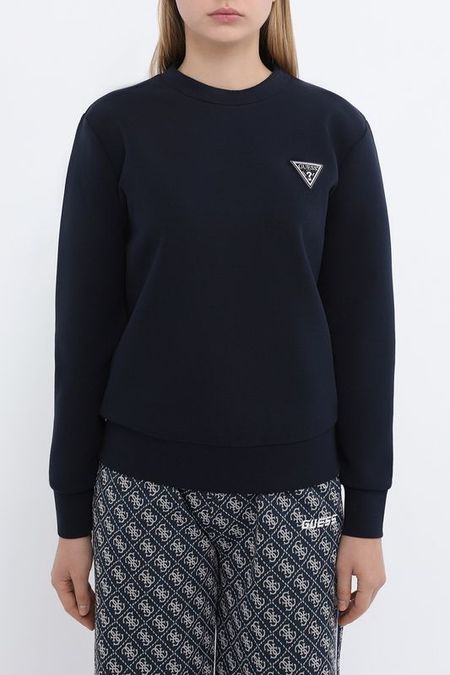 Свитшот хлопковый с логотипом Guess 5140₽
