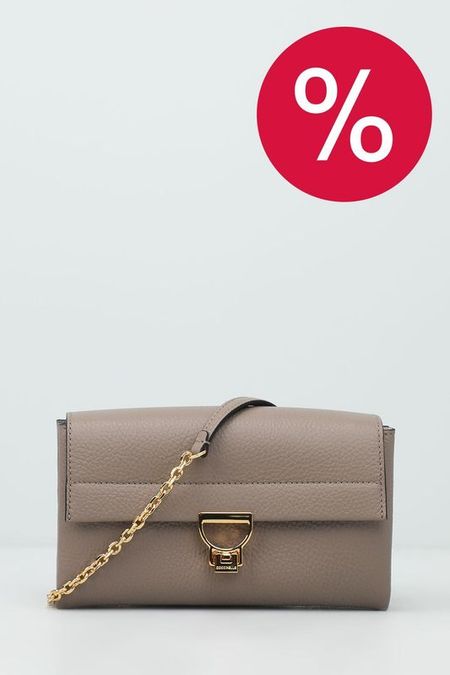 Сумка кросс-боди кожаная Arlettis Coccinelle 21690₽