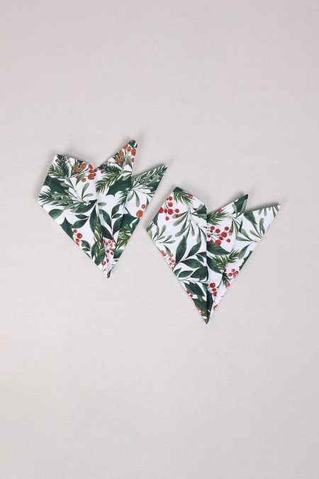 Набор из 2 хлопковых салфеток с принтом Bacche COINCASA 967₽