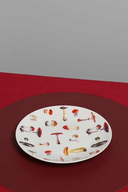 Тарелка десертная фарфоровая Funghetti COINCASA 742₽