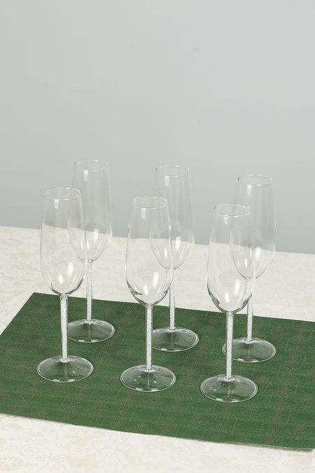 Набор из 6 фужеров для шампанского COINCASA 8990₽