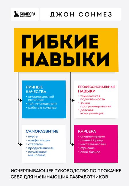 Джон Сонмез Гибкие навыки. Исчерпывающее руководство по прокачке себя для начинающих разработчиков