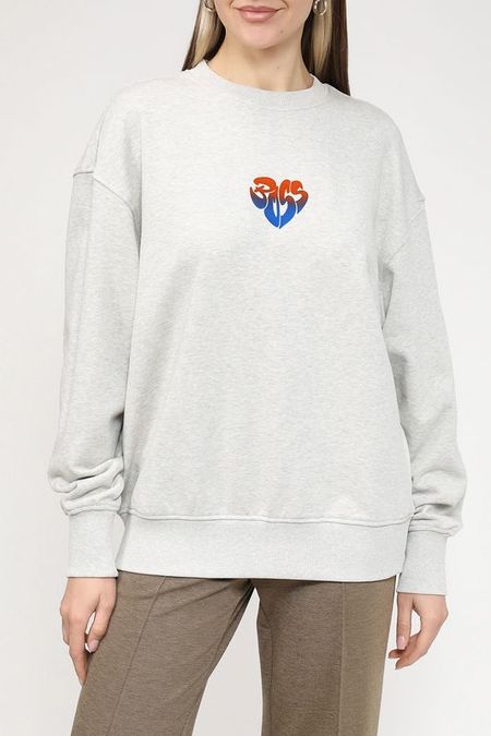 Хлопковый свитшот с принтом BOSS 6790₽