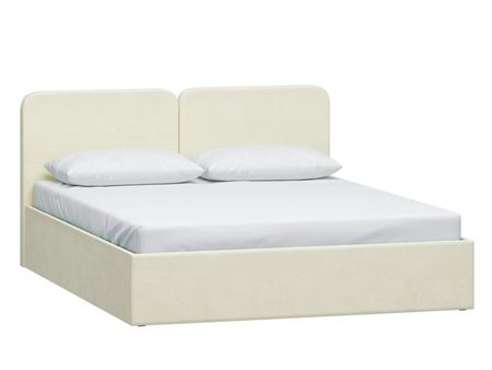 Кровать divanru Вилена 180 Velvet Milk 29990₽