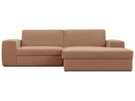 Диван угловой divanru Лаберт Barhat Caramel 129990₽