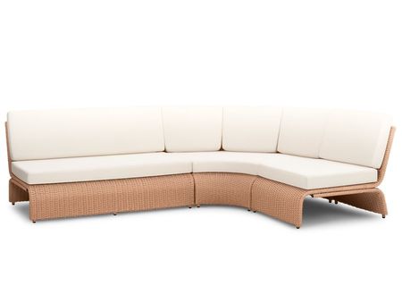 Диван модульный divanru Тэо Textile Milk 118970₽