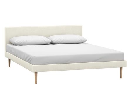 Кровать divanru Гама 160 Velvet Milk 25990₽