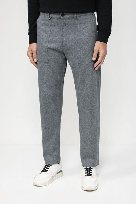 Хлопковые брюки с карманами HUGO 10990₽