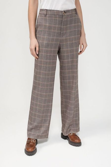 Брюки в клетку свободного кроя Rinascimento 8790₽