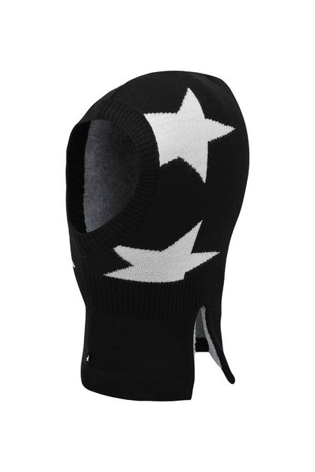 Шапка-шлем из смесовой шерсти с принтом Molo 4492₽