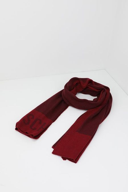 Шарф из смесовой шерсти с логотипом Moschino 15990₽