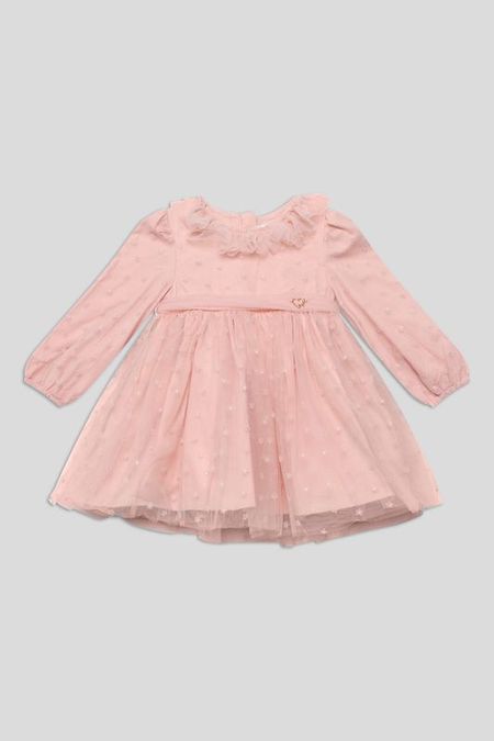 Платье с рюшами и пышной юбкой из сетки Mayoral 4050₽