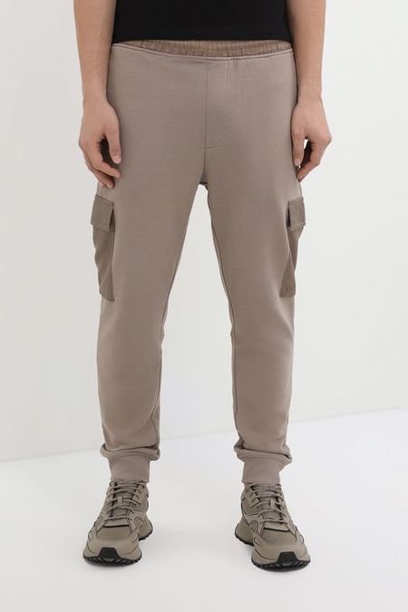 Джоггеры хлопковые на эластичном поясе BOSS 10755₽