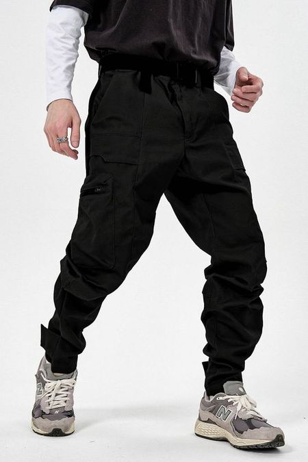 Брюки хлопковые с карманами MAYTRY